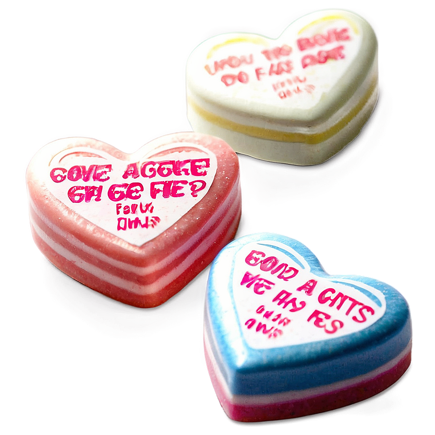 Conversation Candy Hearts Png 06212024