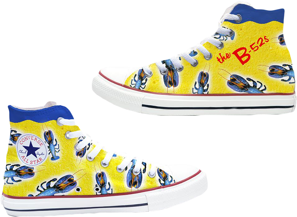 Converse B52s Lobster Design Sneakers