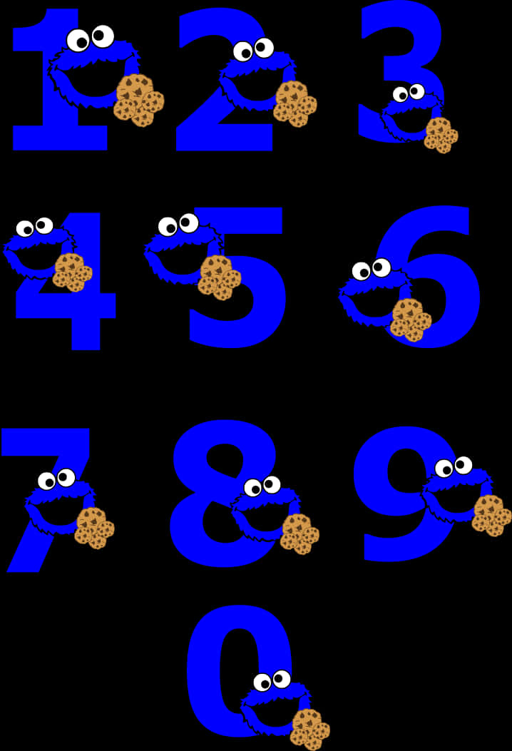 Cookie_ Monster_ Numbers_1_to_0