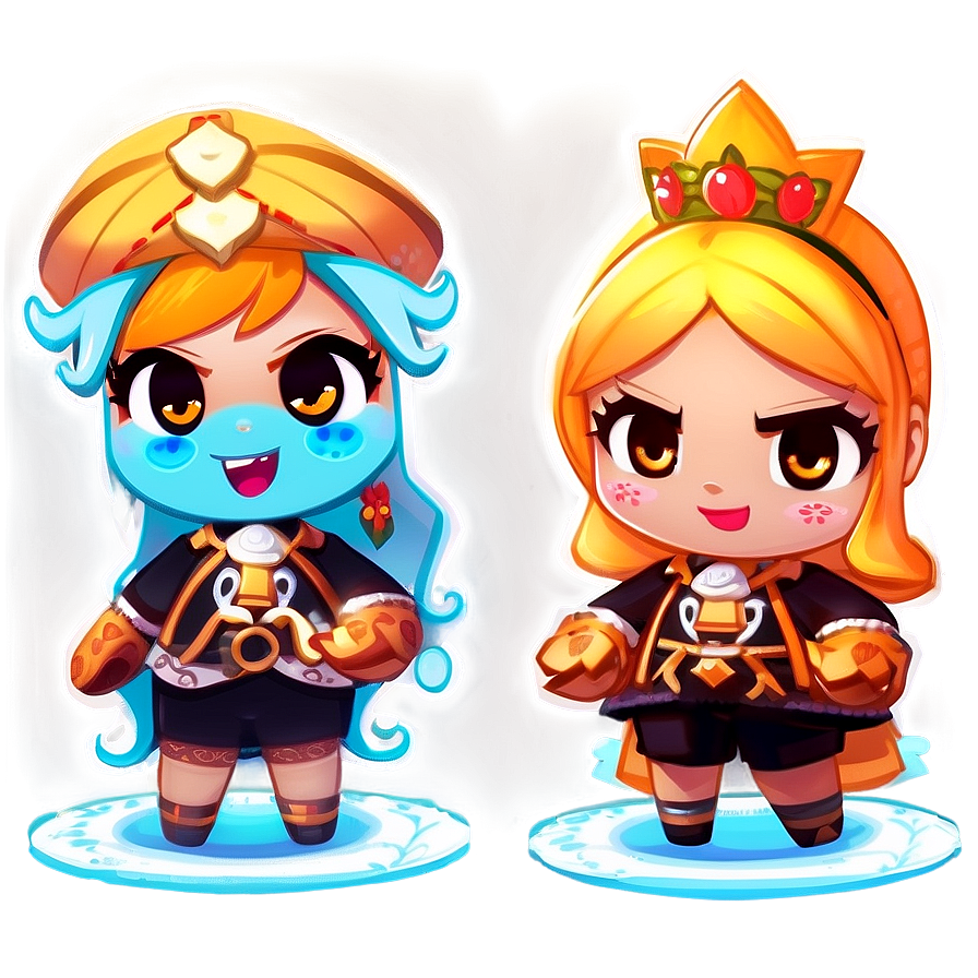 Cookie Run Kingdom Characters Illustrations Png 66