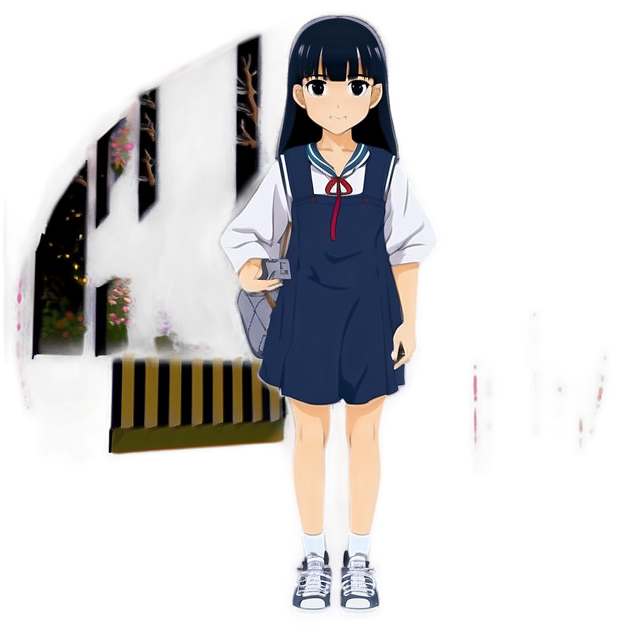 Cool Anime Girl PNG 05032024 PNG with transparent background