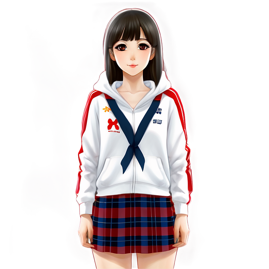 Cool Anime Girl PNG 23 PNG with transparent background