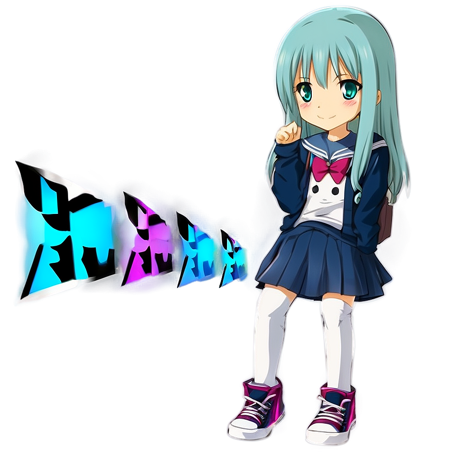Cool Anime Girl PNG tsy50 PNG with transparent background