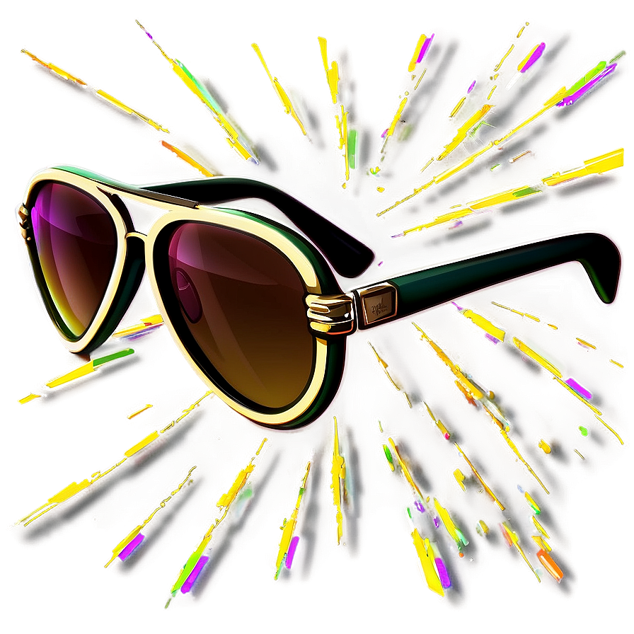 Cool Aviator Sunglasses PNG mod PNG with transparent background