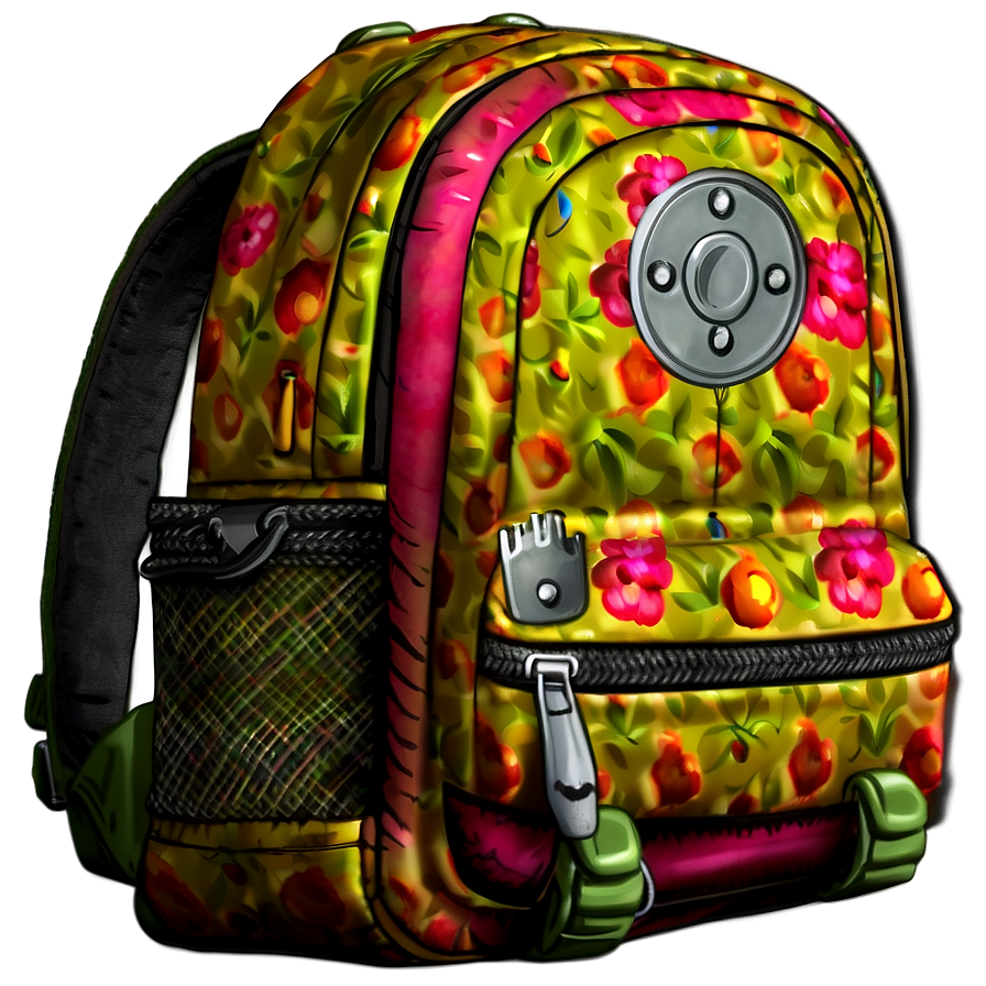 Cool Backpack Png Obj85
