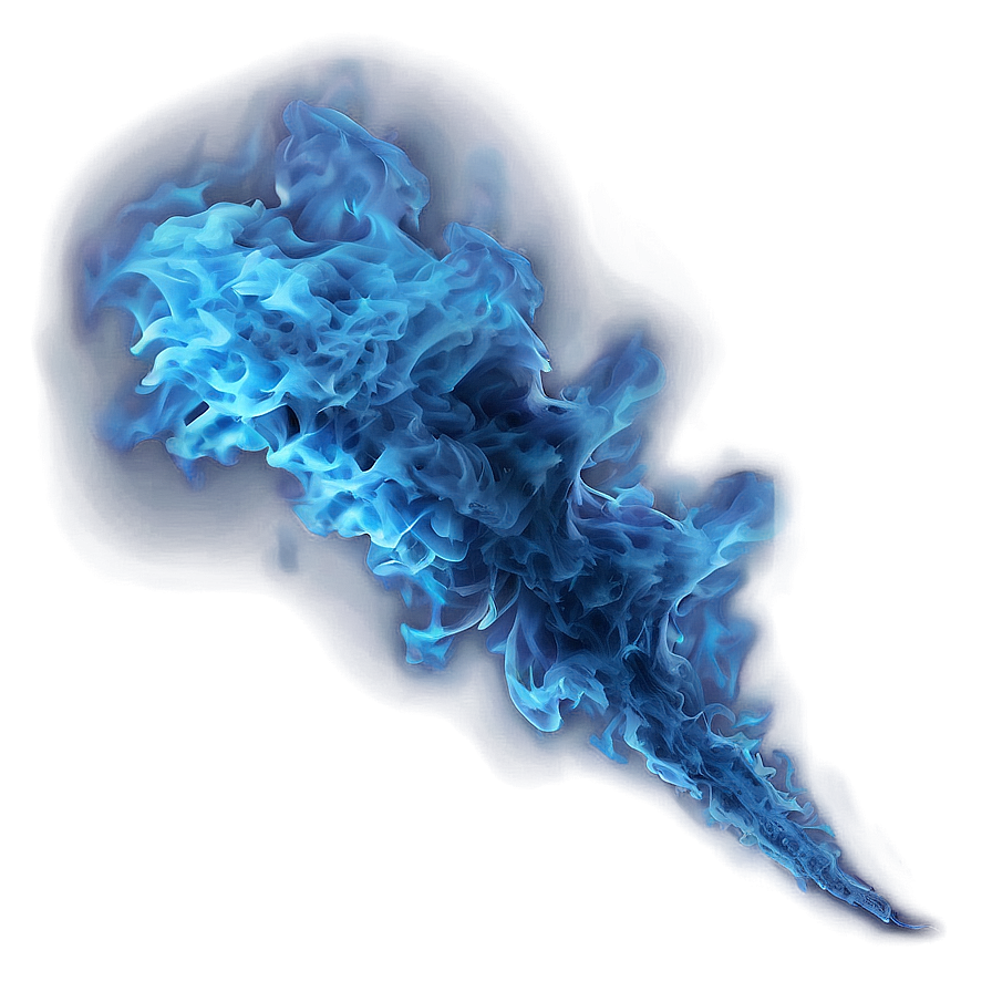 Cool Blue Fire Effect Png Nbg55