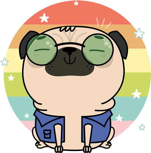 Pug Dog Emoji, HD Png Download PNG with transparent background