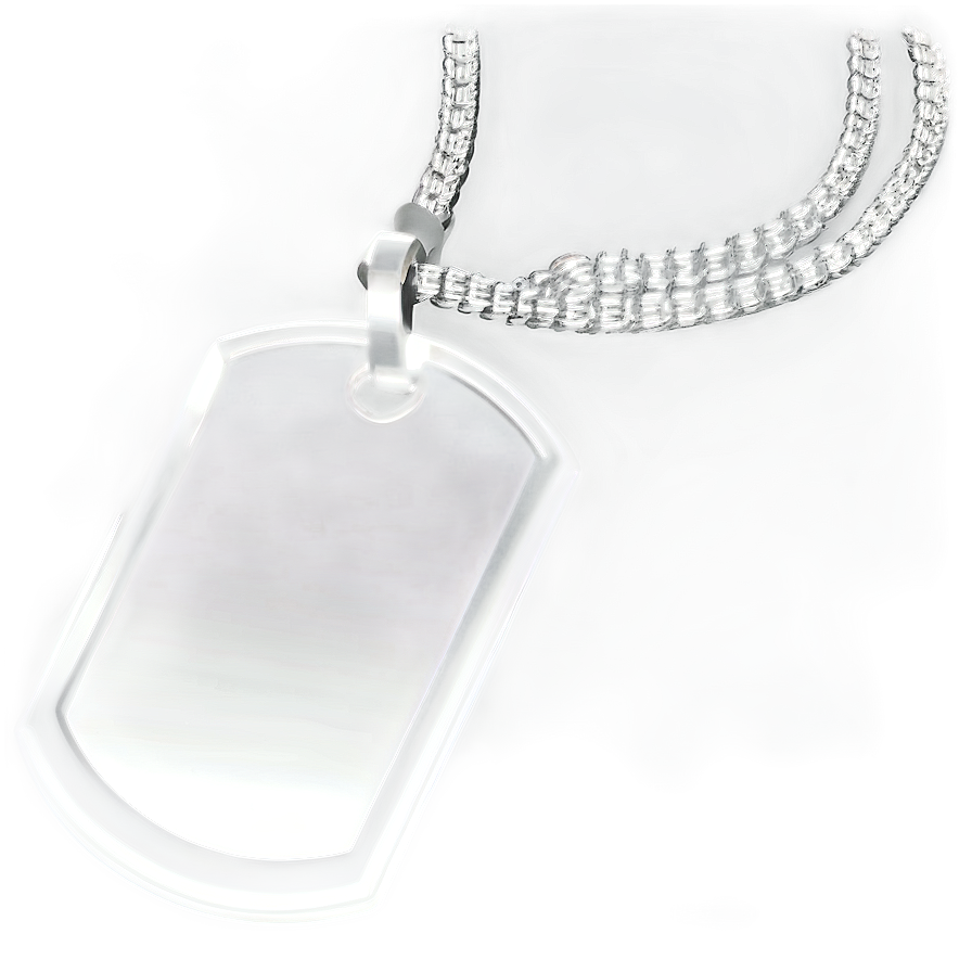 Cool Dog Tag Outline Png 45