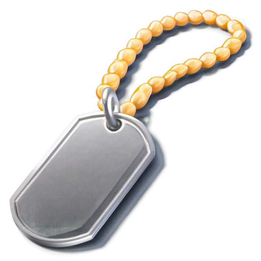 Cool Dog Tag Outline Png Jph