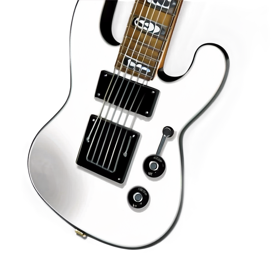 Cool Electric Guitar PNG 06202024 PNG with transparent background