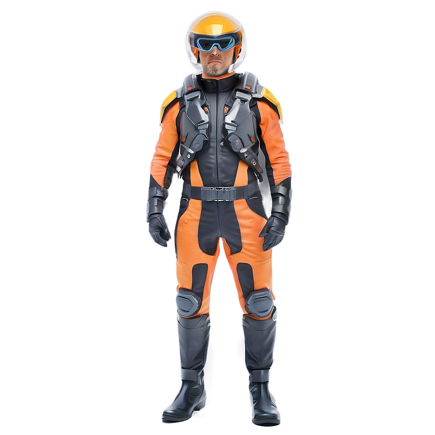 Cool Guy In Sci-fi Outfit Png 06252024