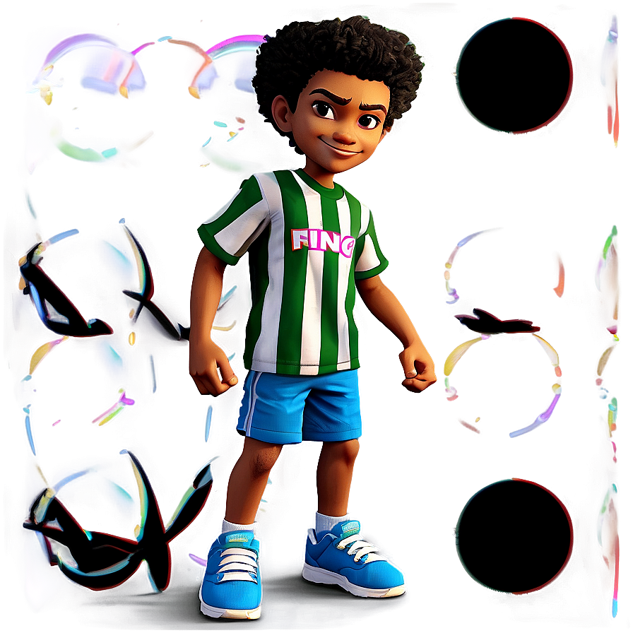 Cool Kid Riley Freeman Cartoon Png Ysj77