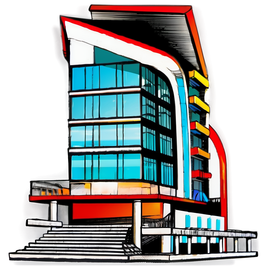 Cool Modern Architecture PNG 06202024 PNG with transparent background