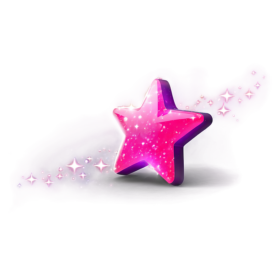 Cool Pink Stars Png Iye