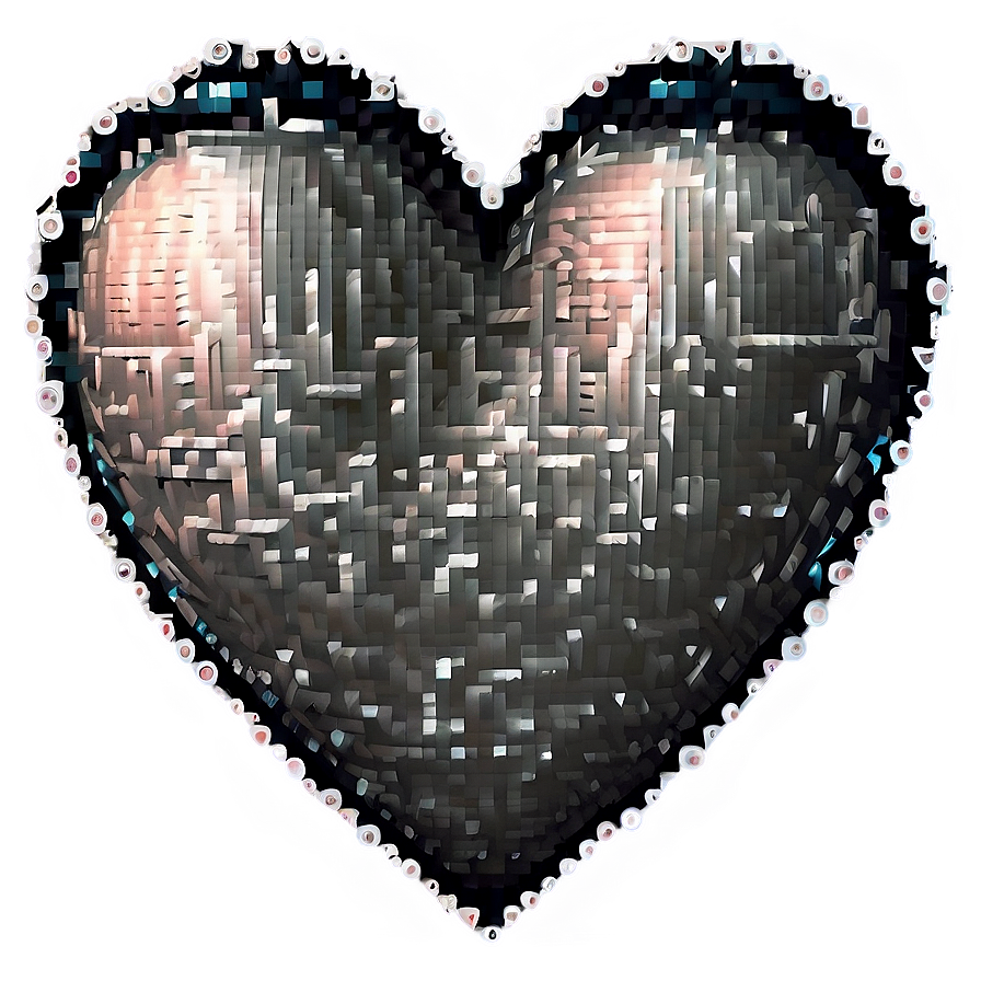 Cool Pixel Heart Png 31