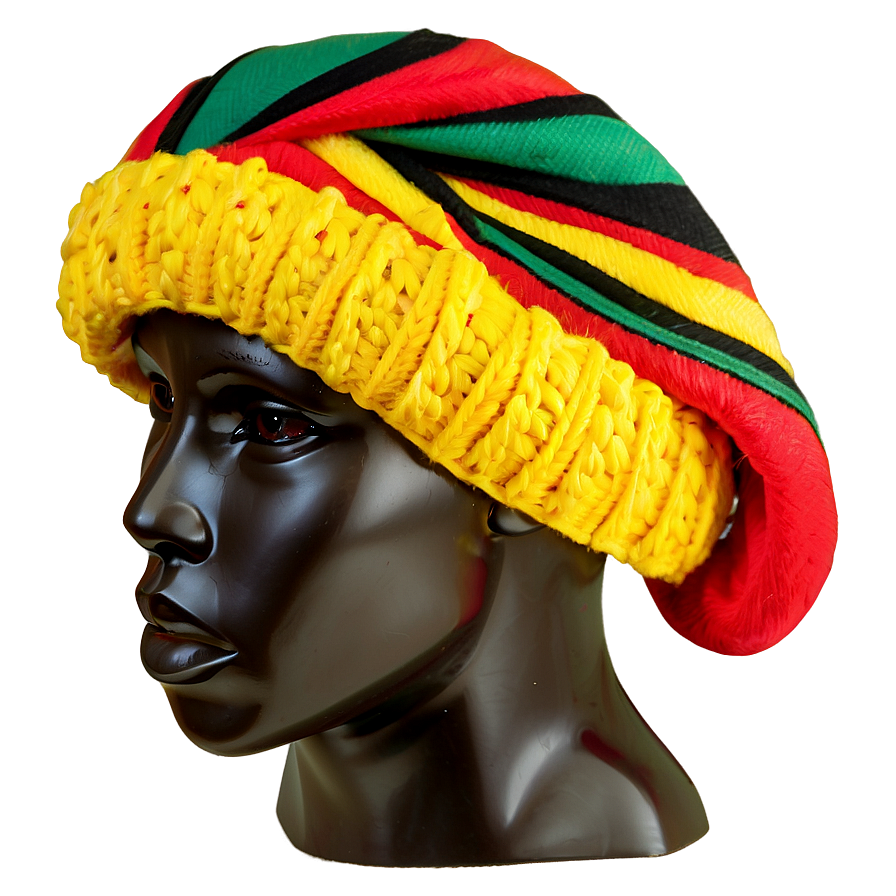 Cool Rasta Hat Design Png 06282024