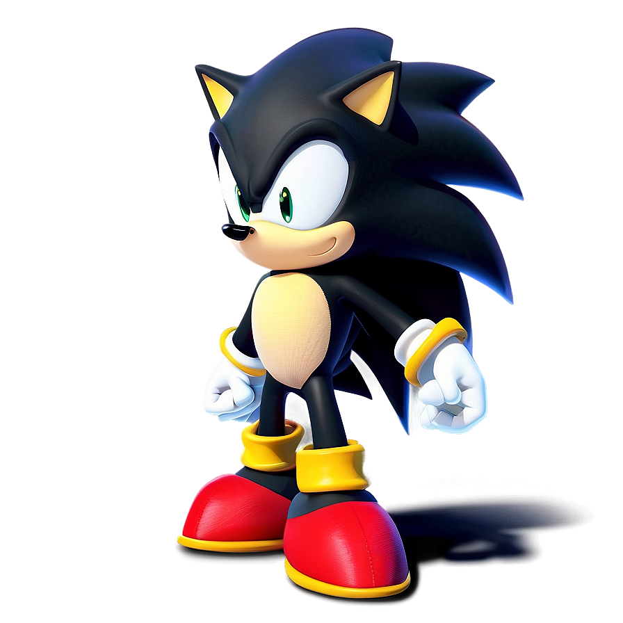 Cool Shadow The Hedgehog Pose PNG apw PNG with transparent background