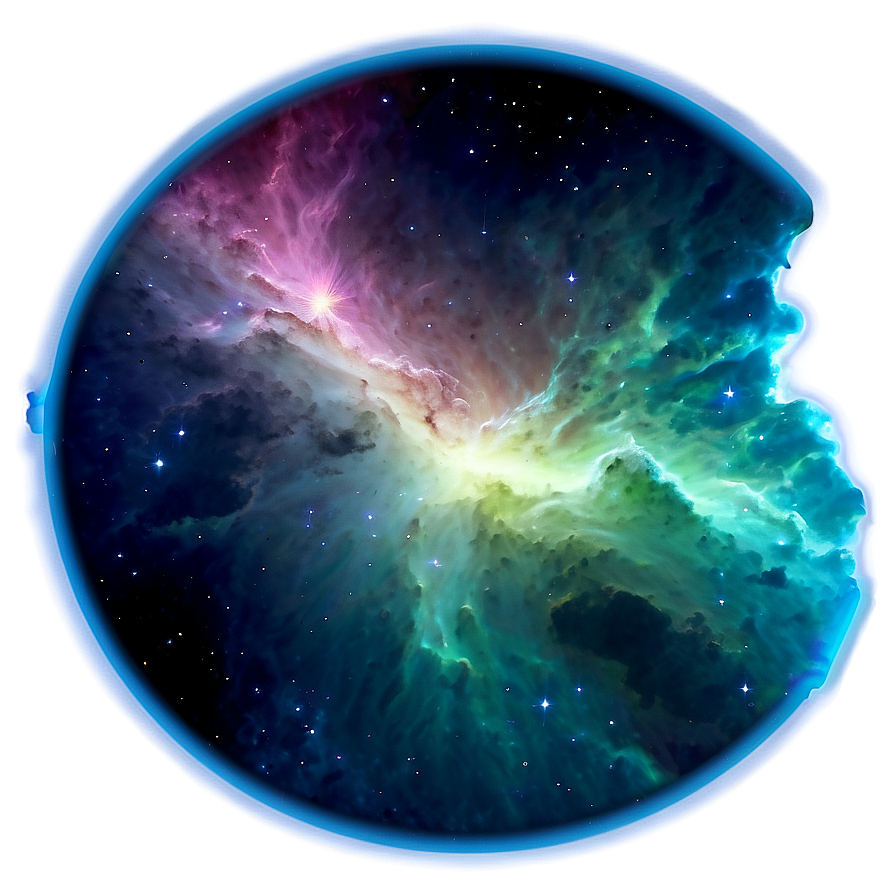 Cool Space Nebula PNG ors PNG with transparent background