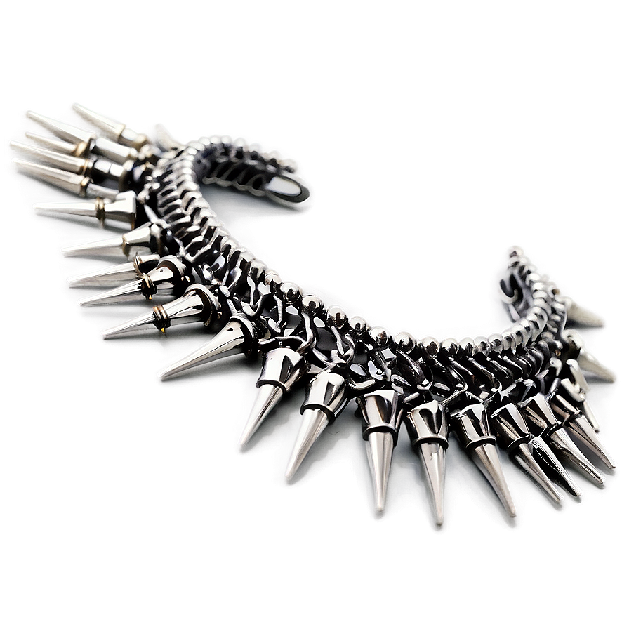 Cool Spiked Choker For Outfits Png 06282024