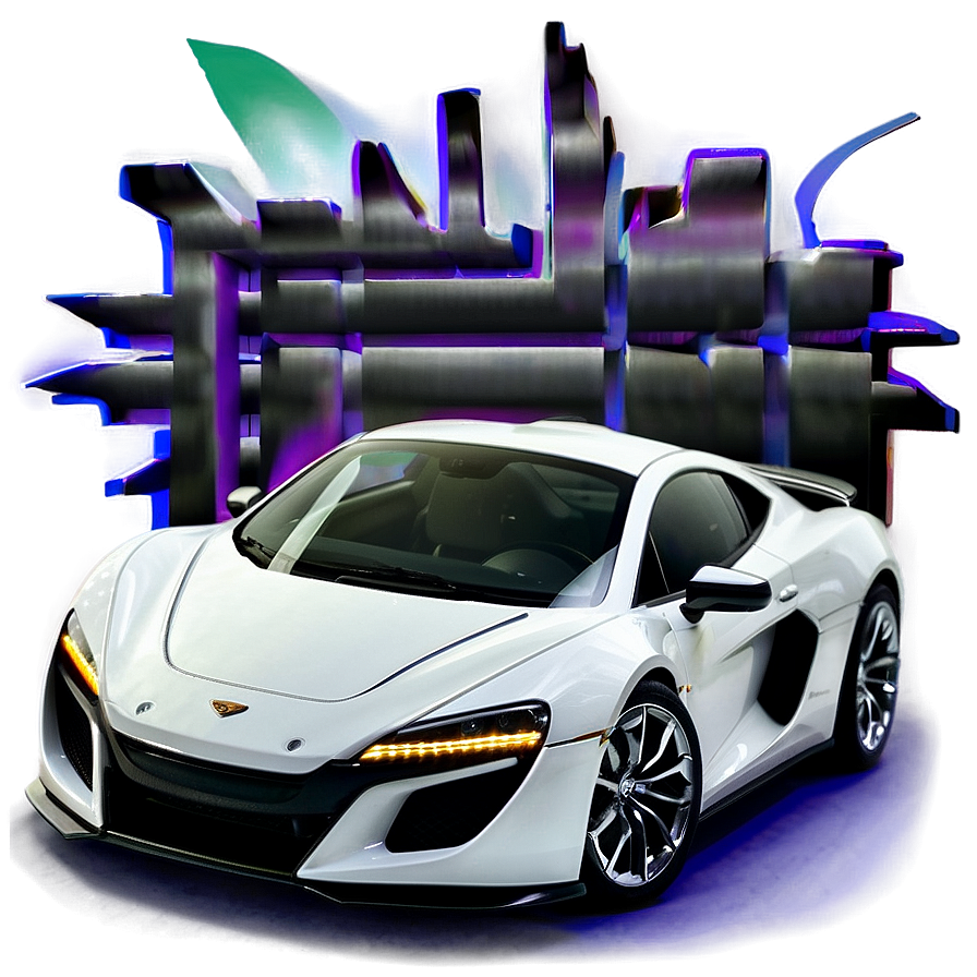 Cool Sports Car Design PNG tte PNG with transparent background