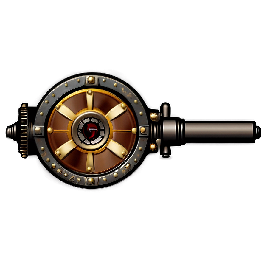 Cool Steampunk Gadget PNG cof PNG with transparent background