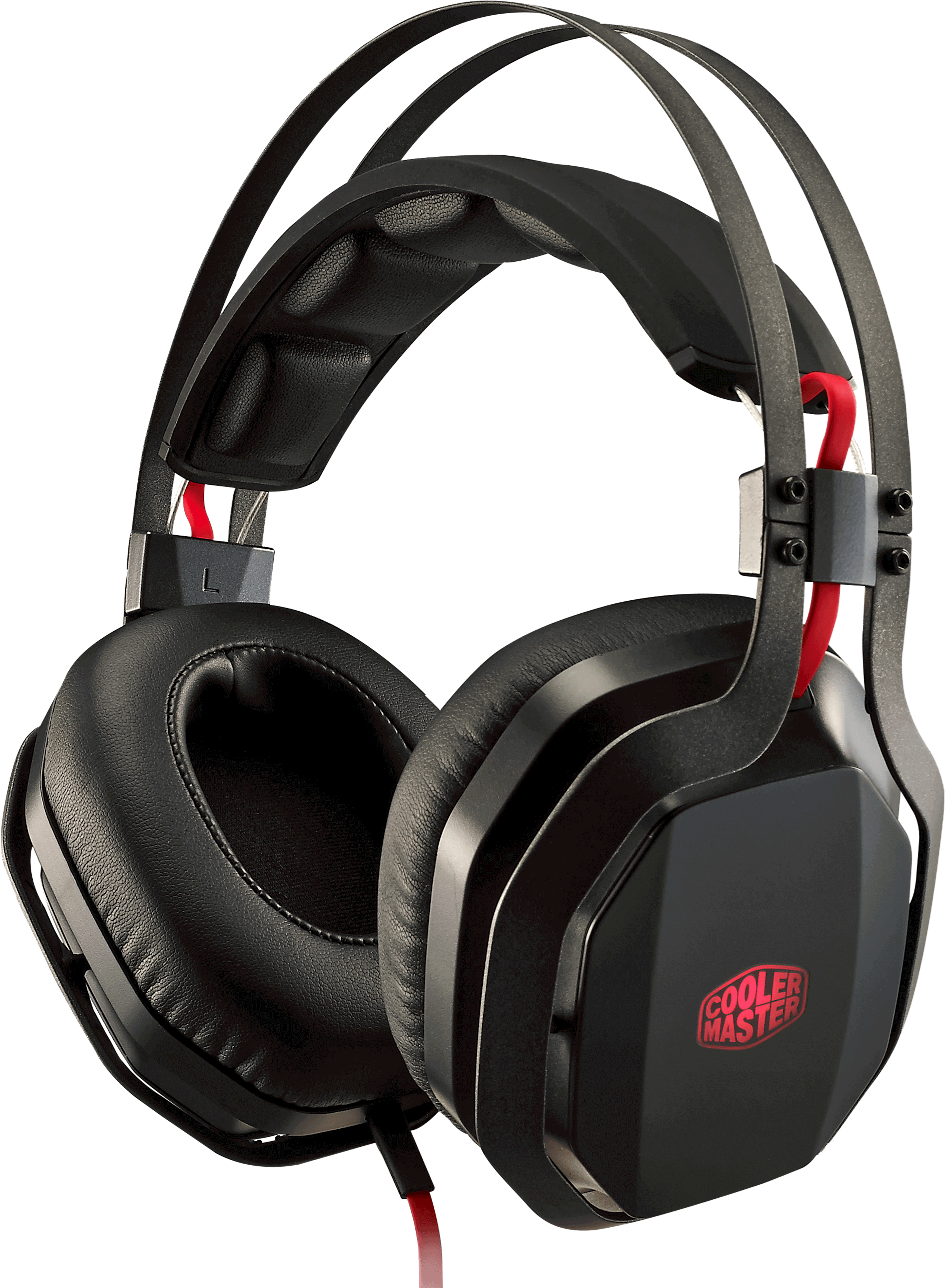 Cooler Master Gaming Headset PNG image with a transparent background, free high-resolution download