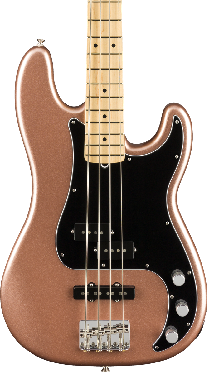 Copper Finish Electric Bass Guitar