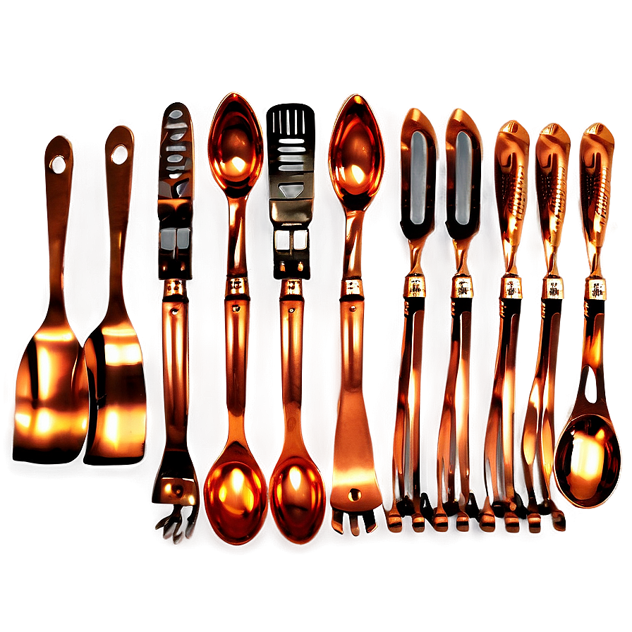 Copper Kitchen Accessories Png 06292024