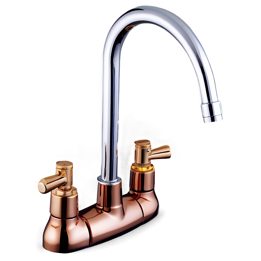 Copper Kitchen Tap PNG 19 PNG with transparent background