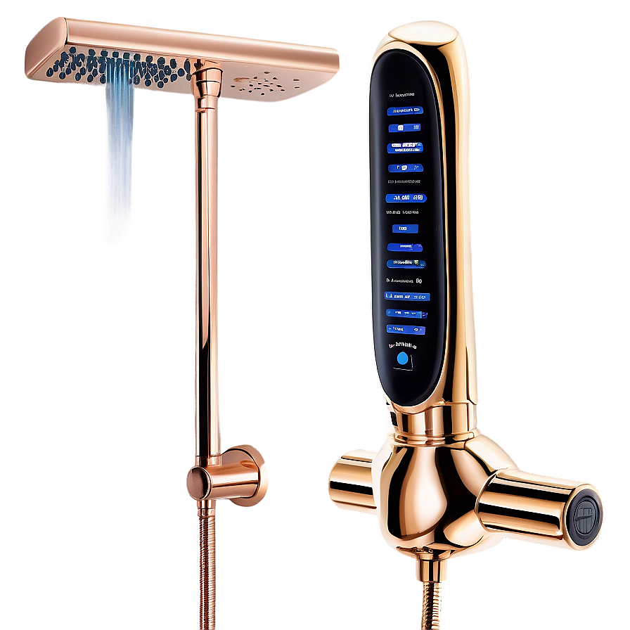 Copper Shower System Png 9