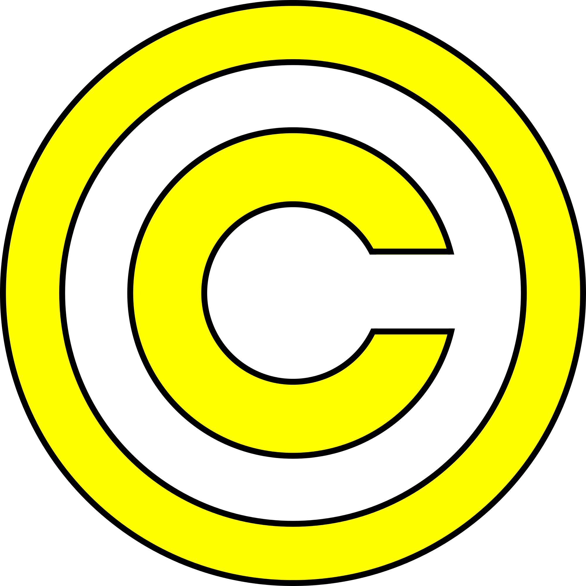 Copyright Png Image - Circle, Transparent Png PNG with transparent background