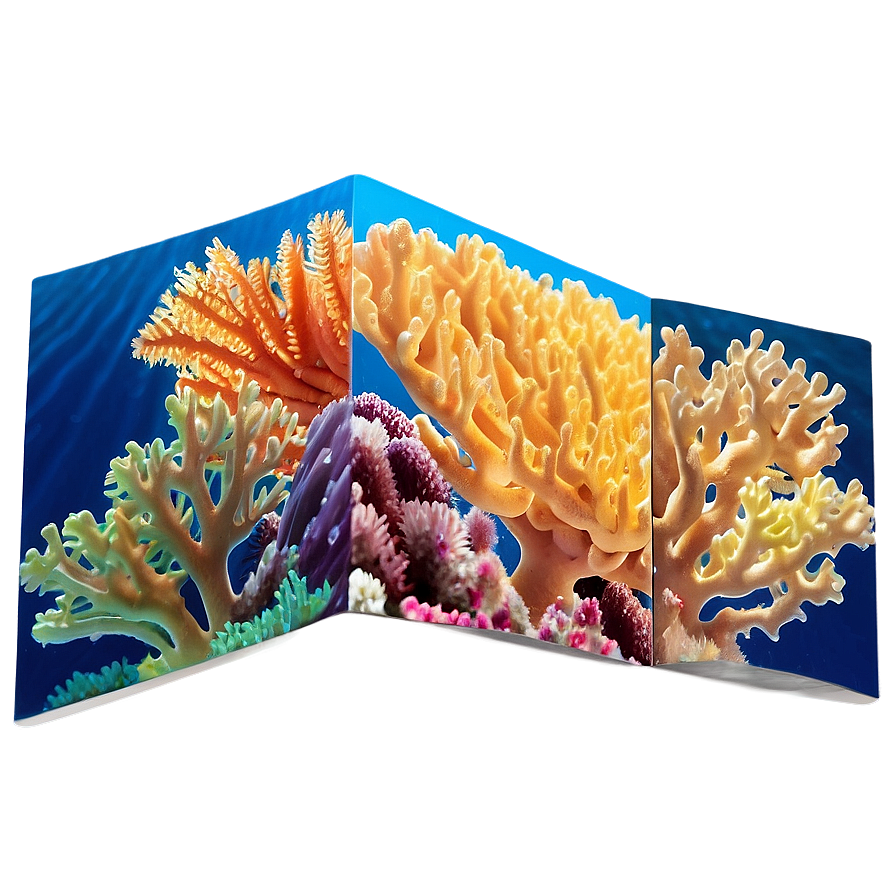 Coral Reef Educational Chart Png 05242024