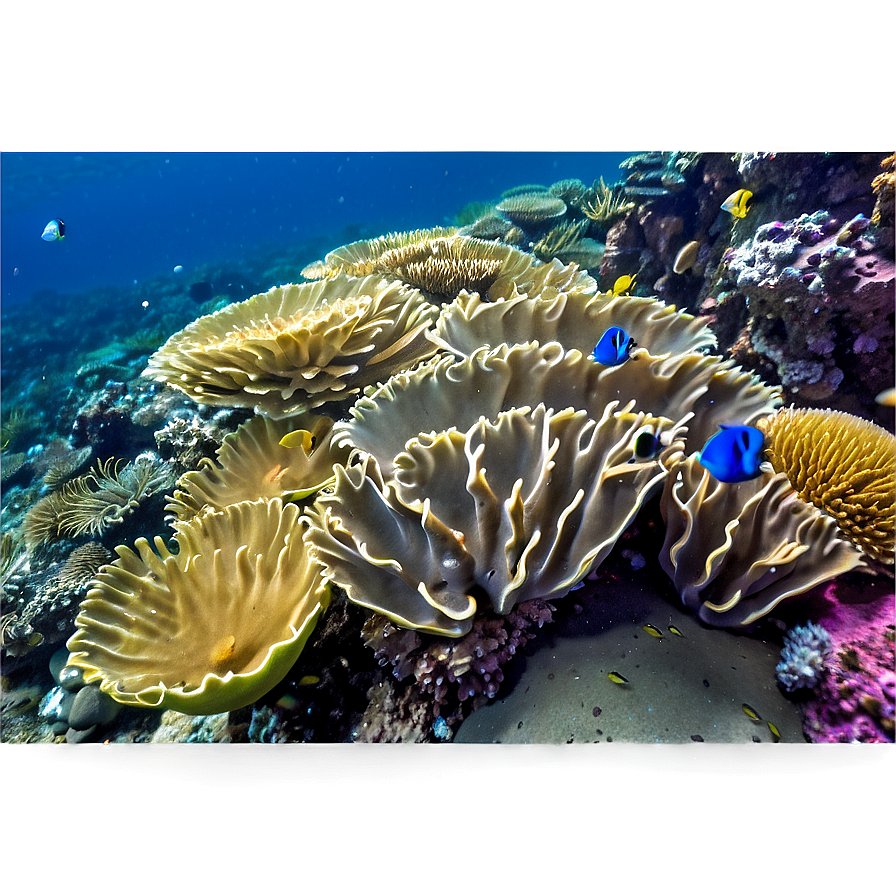 Coral Reef Under Threat Png Imf36