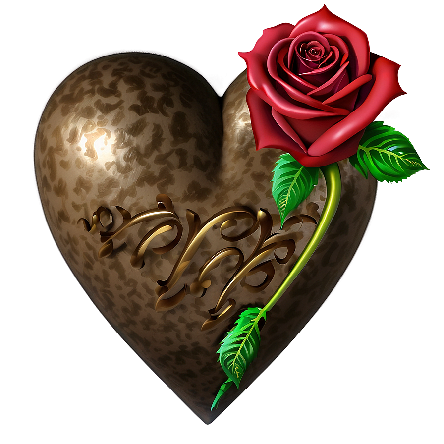 Corazon And Roses Png 95