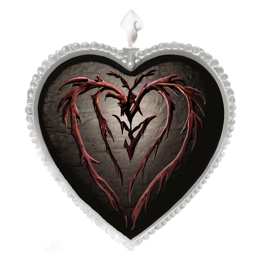 Corazon Silhouette Png 05232024