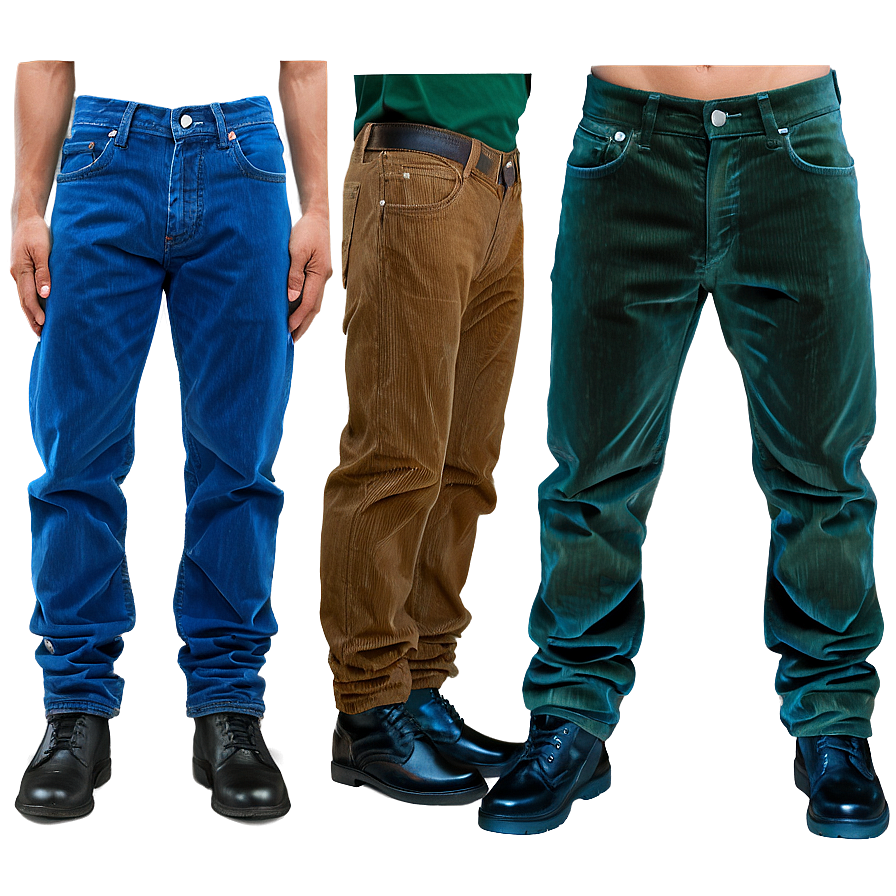 Corduroy Jeans Png 05242024