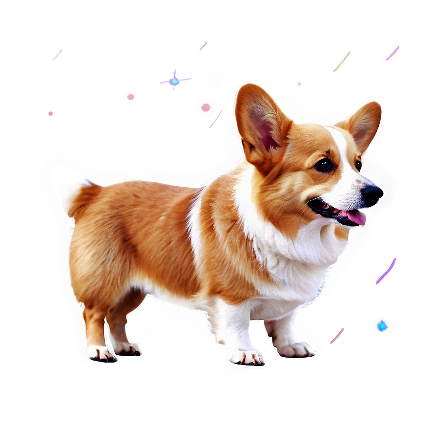 Corgi Under The Stars Png 05212024