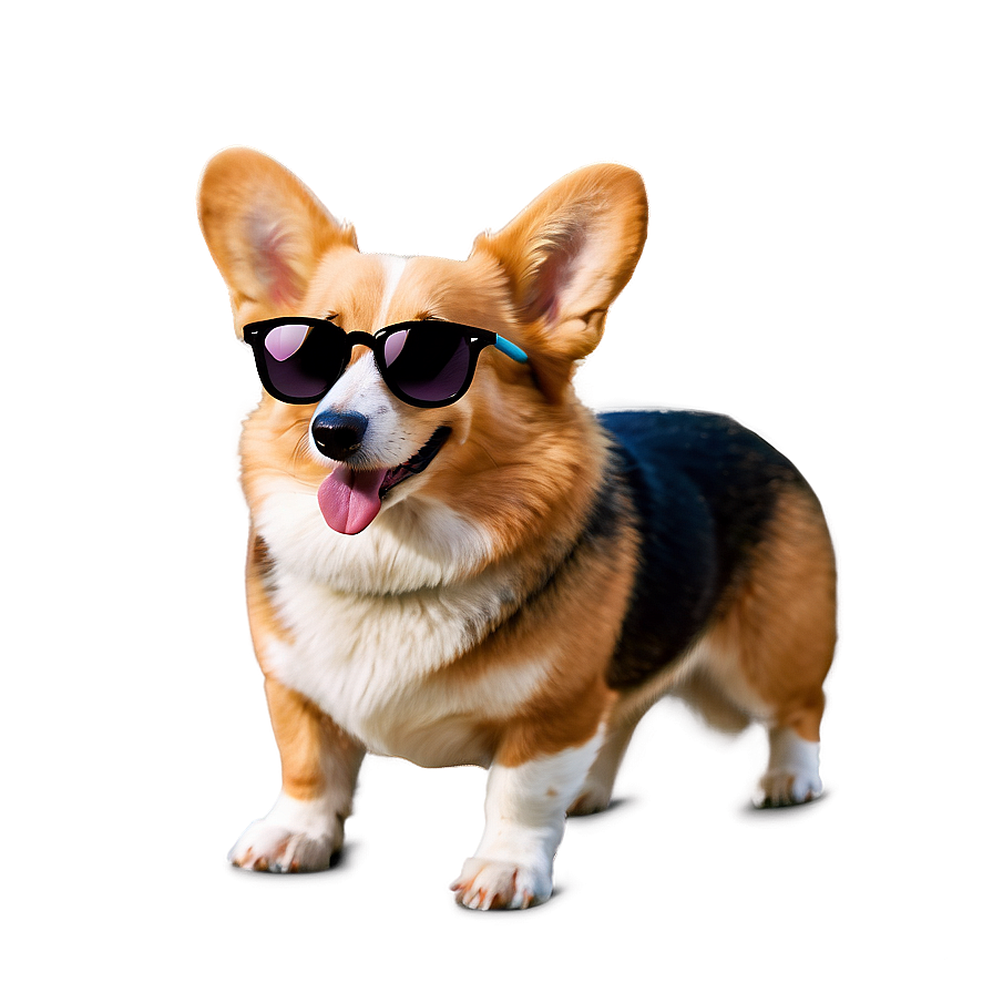 Corgi With Sunglasses Png Ryt65