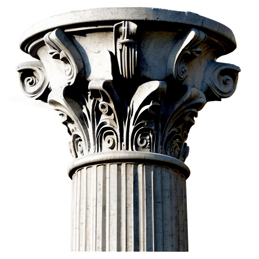 Corinthian Greek Column Png 06212024