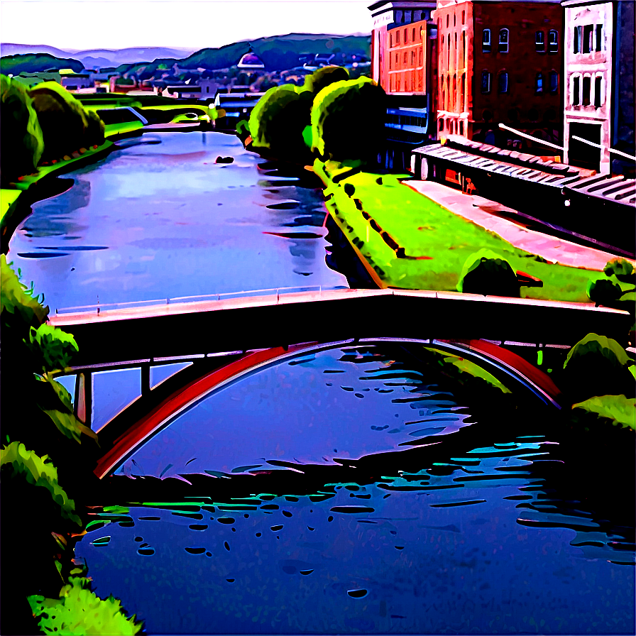 Cork City River Scene Png 06232024