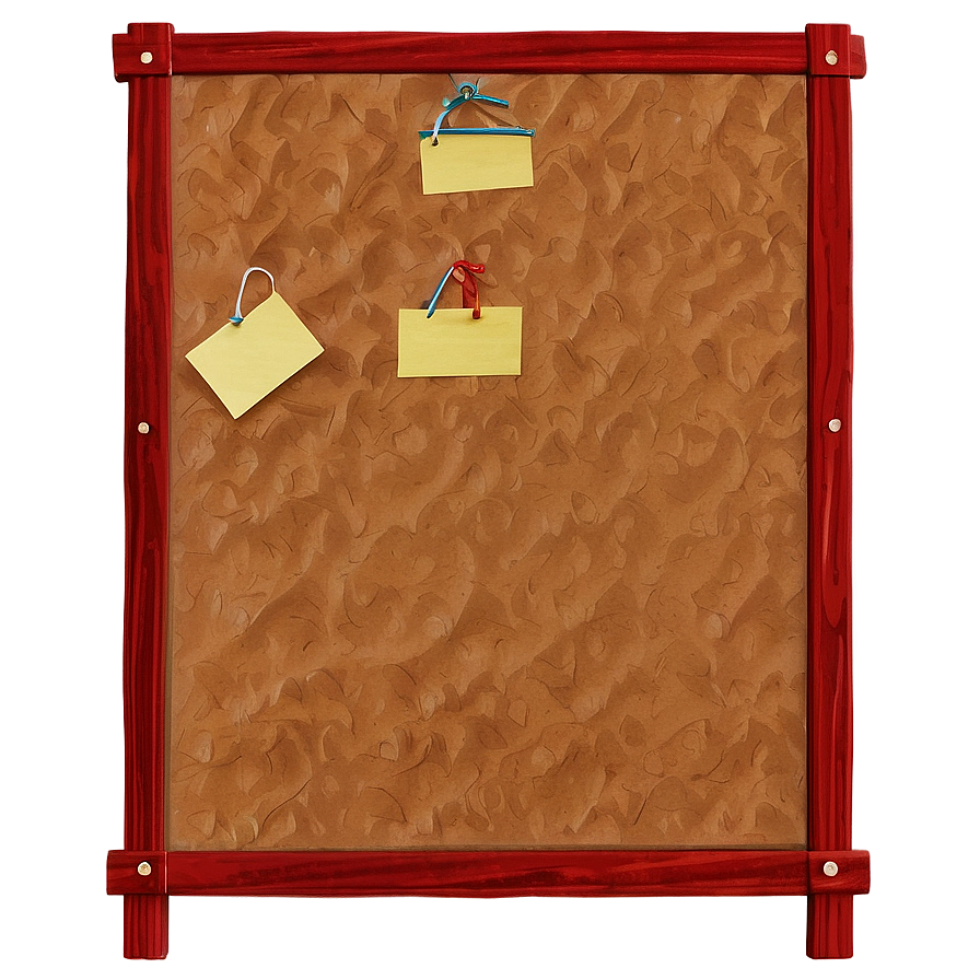 Corkboard Notice Board Png Ewu58