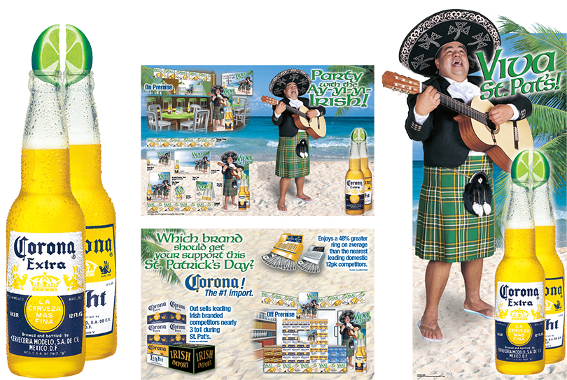 Corona St Patricks Day Promotion