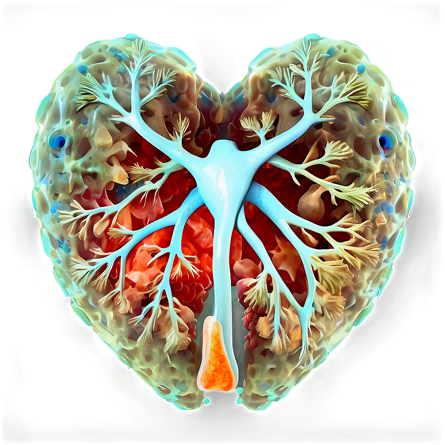 Coronavirus Infected Lungs Image PNG hsw PNG with transparent background