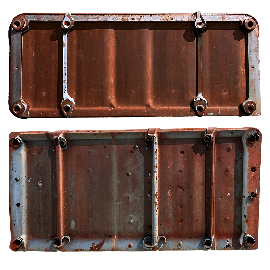 Corroded Iron Sheet Png 06122024