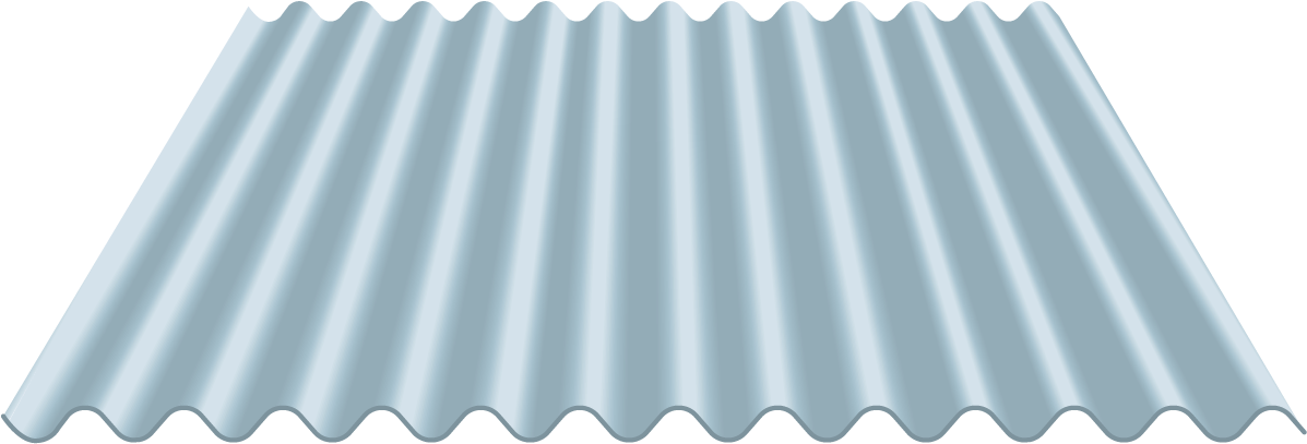 Zinc Roof Png Image Background - Transparent Roofing Sheet Png, Png Download PNG with transparent background