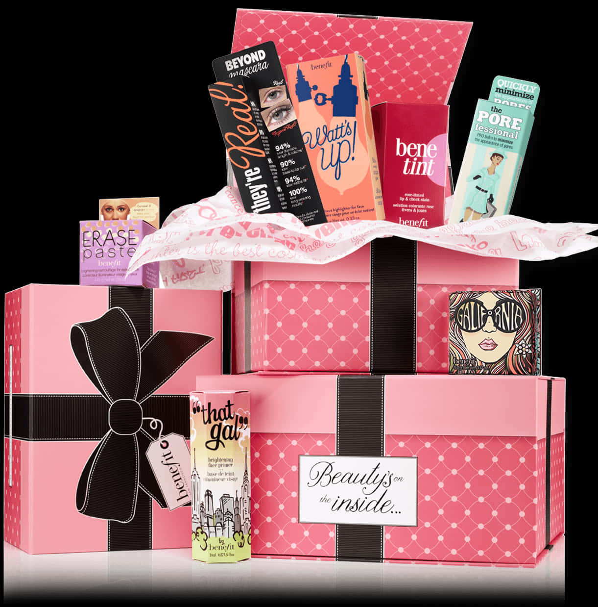 Cosmetic Gift Set Pink Box