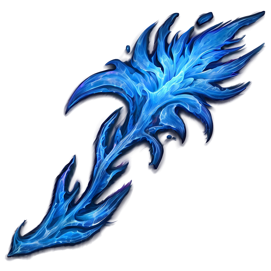 Cosmic Blue Flame Png Hbe19