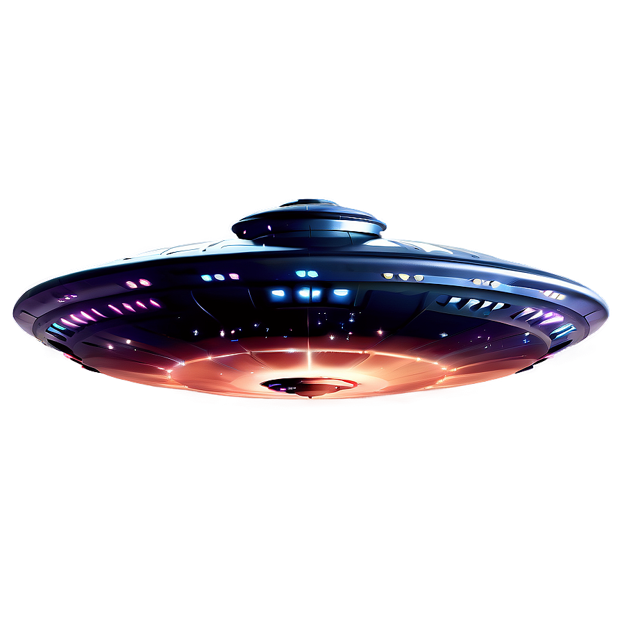 Cosmic Flying Saucer Travel Png 06202024