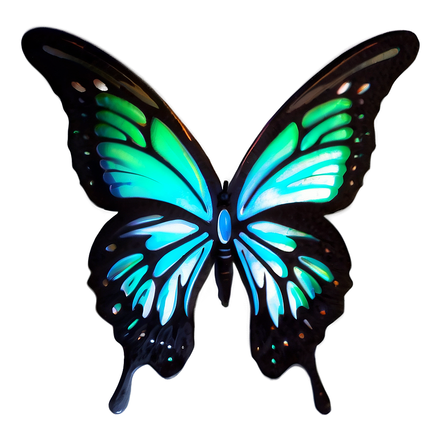 Cosmic Glow Butterfly Png 06272024