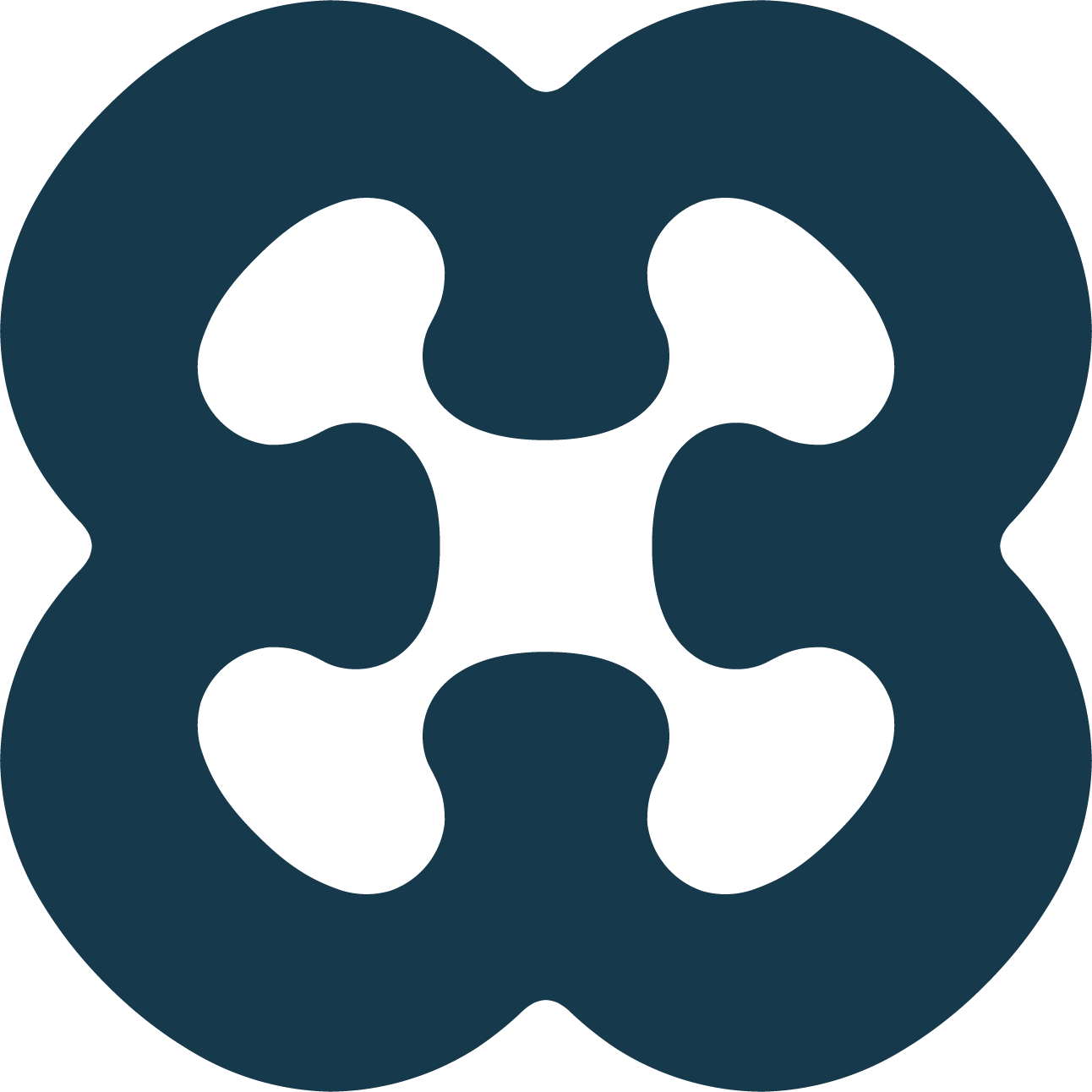 Cosmic Inkblot Abstract PNG with transparent background